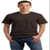 Port & Company Mens 5.4-oz 100% Cotton T-Shirt, Large, Dark Chocolate Brown view 1