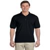 Gildan Mens DryBlend 6-Ounce Jersey Knit Sport Shirt, 3XL, Black view 1
