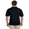Gildan Mens DryBlend 6-Ounce Jersey Knit Sport Shirt, 3XL, Black view 2