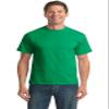 Port & Company Mens 50/50 Cotton/Poly T-Shirt, Medium, Kelly Green view 1