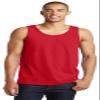 District Young Mens The Concert Tank Top, New Red, X-Small view 1