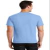 Port & Company Mens 50/50 Cotton/Poly T-Shirt, Large, Light Blue view 2