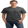 Port & Company Mens 5.4-oz 100% Cotton T-Shirt, Small, Dark Heather Grey view 1