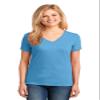 Port & Company Ladies V-Neck T-Shirt view 1