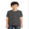 Port & Company Boys 50/50 Cotton/Poly T-Shirt, XS, Charcoal view 1
