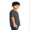 Port & Company Boys 50/50 Cotton/Poly T-Shirt, XS, Charcoal view 2