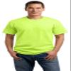 Port & Company Mens 5.4-oz 100% Cotton T-Shirt, Small, Neon Yellow view 1
