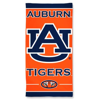 NCAA Auburn Tigers Fiber Beach Towel, 30 x 60-Inch