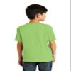Port & Company Boys 50/50 Cotton/Poly T-Shirt, Large, Lime view 3