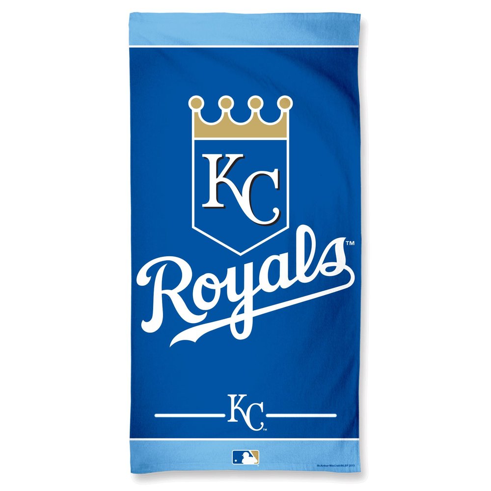 MLB Kansas City Royals Fiber Beach Towel, 30 x 60-Inch