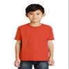 Port & Company Boys 50/50 Cotton/Poly T-Shirt, XL, Orange view 1