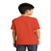 Port & Company Boys 50/50 Cotton/Poly T-Shirt, XL, Orange view 3