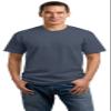 Port & Company Mens 5.4-oz 100% Cotton T-Shirt, Large, Steel Blue view 1