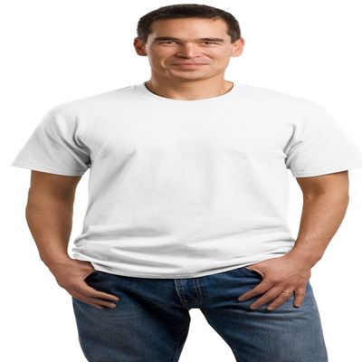 Port & Company Mens 5.4-oz 100% Cotton T-Shirt, Medium, White