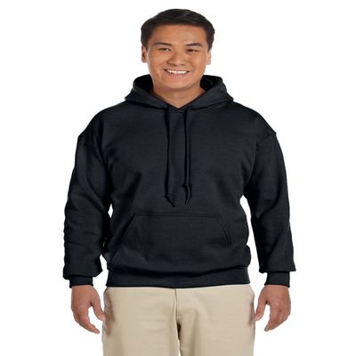 Gildan Mens Heavy Blend Hooded Sweatshirt, 4XL, Black