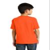 Port & Company Boys 50/50 Cotton/Poly T-Shirt, XL, Safety Orange view 3