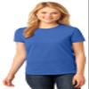 Port & Company Ladies 5.4-oz 100% Cotton T-Shirt, Royal, XX-Large view 1