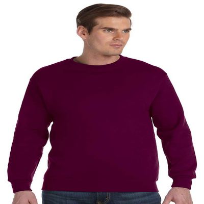 Gildan Mens DryBlend Crewneck Sweatshirt, XL, Maroon