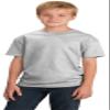 Port & Company Boys 5.4-oz 100% Cotton T-Shirt, Small, Ash view 1