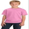 Port & Company Boys 5.4-oz 100% Cotton T-Shirt, Large, Candy Pink view 1