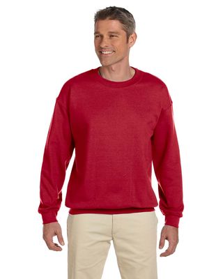 JERZEES Mens SUPER SWEATS Crewneck Sweatshirt, 3XL, True Red