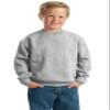 JERZEES Boys NuBlend Crewneck Sweatshirt, XL, Ash view 2