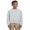 JERZEES Boys NuBlend Crewneck Sweatshirt, XL, Ash view 3