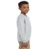 JERZEES Boys NuBlend Crewneck Sweatshirt, XL, Ash view 4