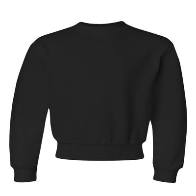 JERZEES Boys NuBlend Crewneck Sweatshirt, XL, Black