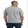 PORT AND COMPANY 50/50 Cotton/Poly Tshirt with Pocket (PC55P) Athletic Heather, 2XL view 3