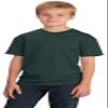 Port & Company Boys 5.4-oz 100% Cotton T-Shirt, Medium, Dark Green view 1