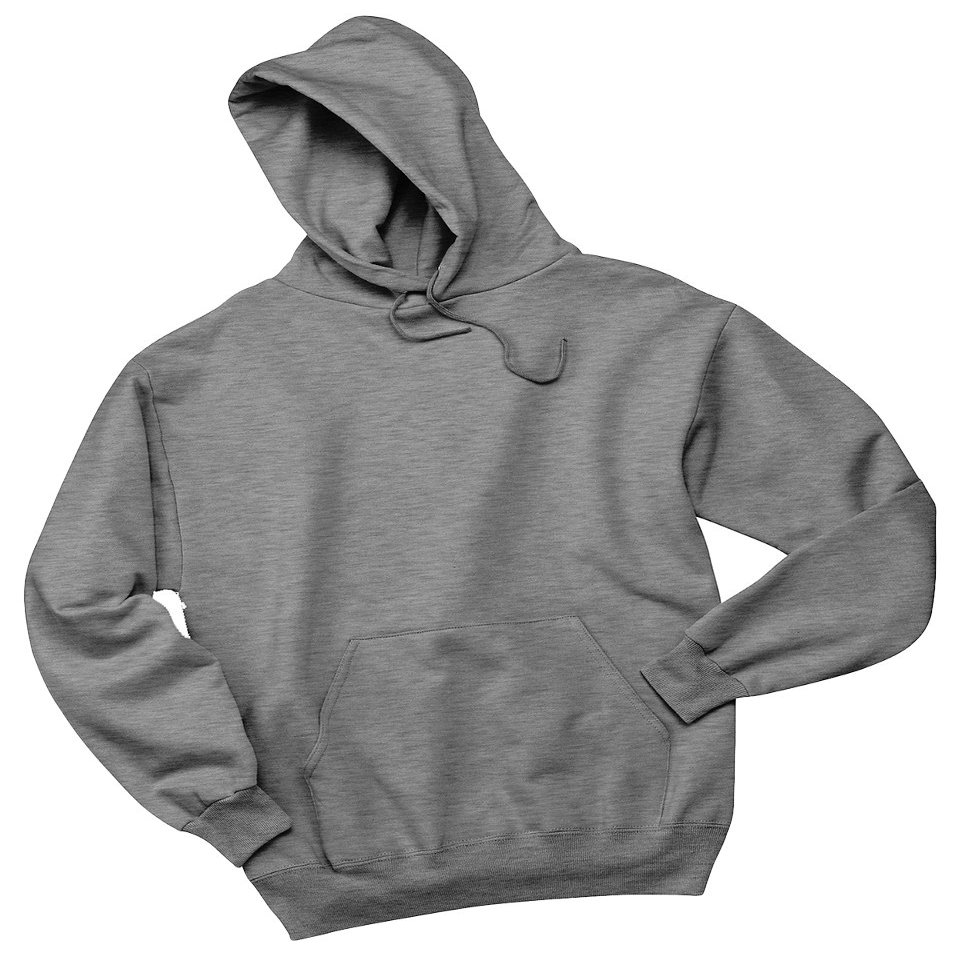 Jerzees Youth NuBlend Hooded Pullover Sweatshirt (Oxford) (Small)