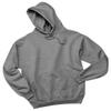 Jerzees Youth NuBlend Hooded Pullover Sweatshirt (Oxford) (Small) view 1