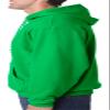 Jerzees Youth NuBlend Hooded Pullover Sweatshirt (Oxford) (Small) view 2