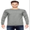 Bayside 6.1 oz. Long-Sleeve Basic T-Shirt, 4XL, DARK ASH view 1