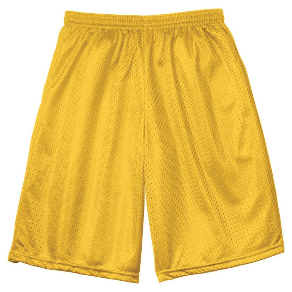 A4 Nine Inch Inseam Mesh Short, XS, Gold