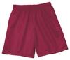 A4 Youth Six Inch Inseam Mesh Short, XL, Cardinal view 1