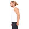 Bella + Canvas Men's Jersey Muscle Tank, Large, WHITE view 3
