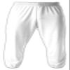 A4 Drop Ship Youth Elastic Bottom Pull-On Baseball Pant, XL, White view 1