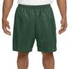 A4 Nine Inch Inseam Mesh Short, 4XL, Forest Green view 1
