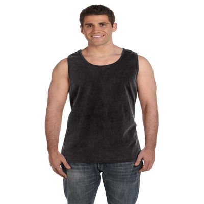 Comfort Colors Ringspun Garment-Dyed Tank, 2XL, BLACK