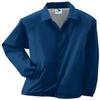 Augusta Sportswear Lined Nylon Coach's Jacket, XL, NAVY view 1