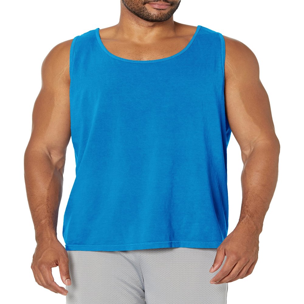 Comfort Colors Ringspun Garment-Dyed Tank, Medium, ROYAL CARIBE