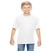 Augusta Sportswear Youth Wicking T-Shirt, Small, White view 1