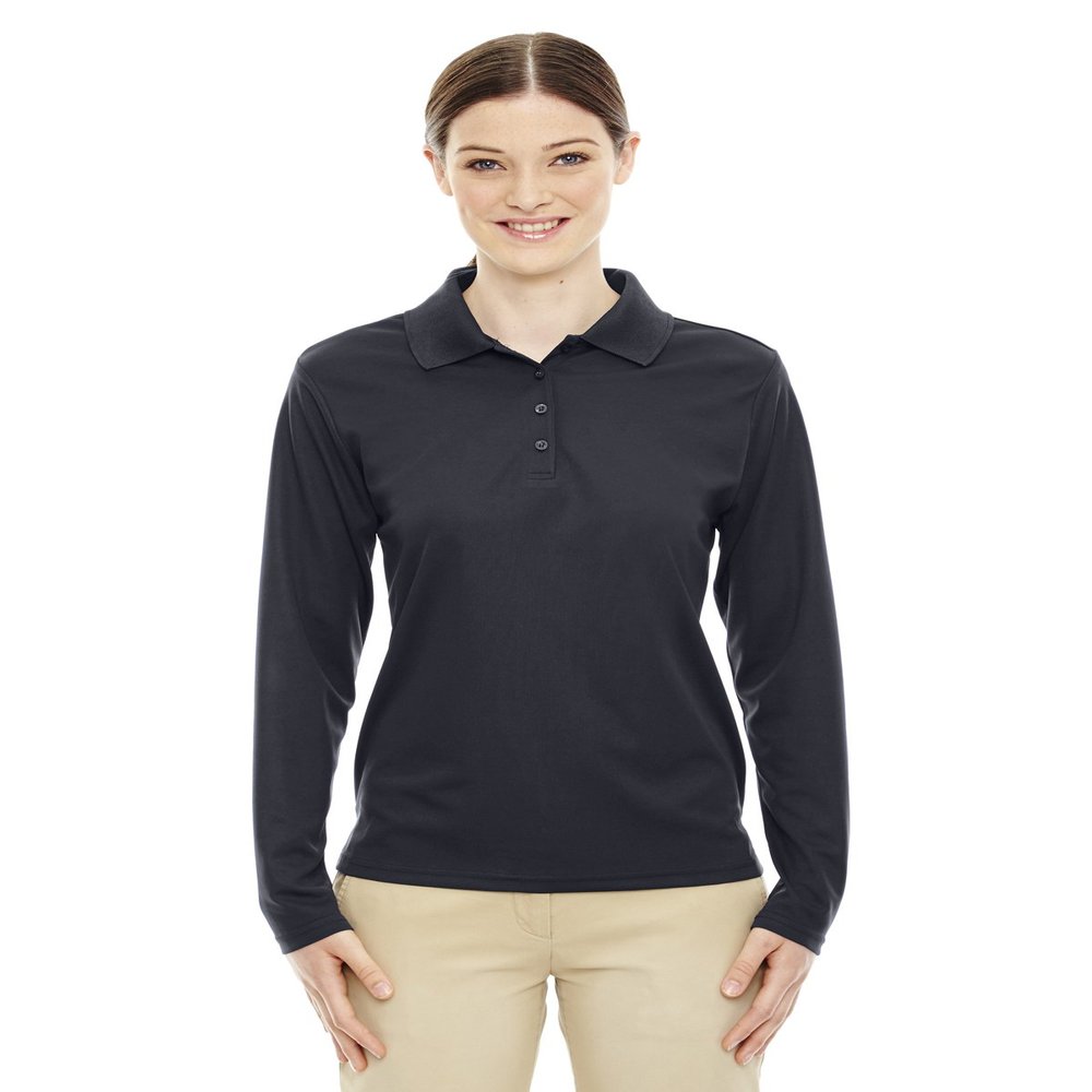 Core 365 Pinnacle Ladies Performance Pique Polo Shirt, Carbon 456, XXX-Large