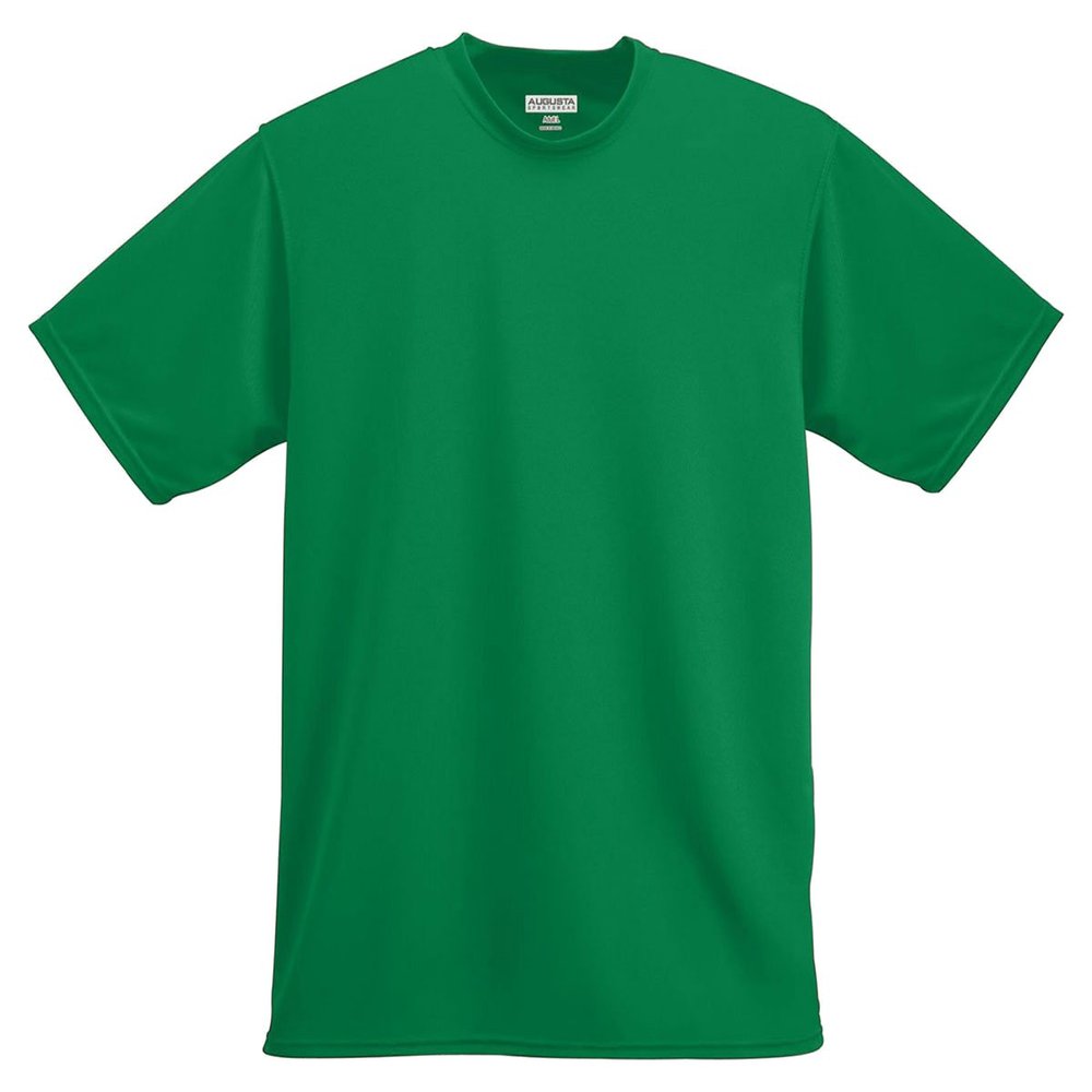 Augusta Sportswear 100% Polyester Moisture-Wicking T-Shirt, 3XL, KELLY