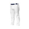 A4 Drop Ship Adult Pro Style Open Bottom Baggy Cut Baseball Pant, 2XL, White view 1