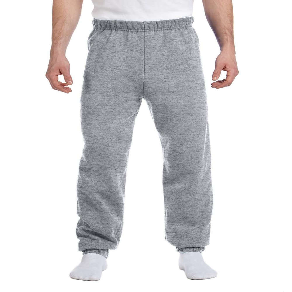 Jerzees 8 oz., 50/50 NuBlend Fleece Sweatpants, 3XL, OXFORD