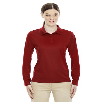 Core 365 Pinnacle Ladies Pique Polo Shirt, Classic RED 850, XXX-Large