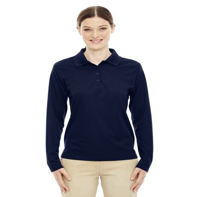 Core 365 Ladies Pinnacle Performance Piqu Polo, 3XL, CLASSIC NAVY 849